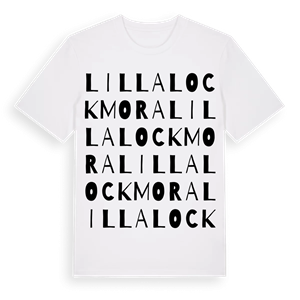 Lilla Lockmora ordlek t-shirt – ekologisk bomull t-shirt från Pinshirt