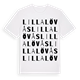 Lilla Lövås ordlek t-shirt