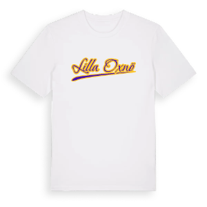 Lilla Oxnö baseball t-shirt – ekologisk bomull t-shirt från Pinshirt
