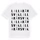 Lilla Rävsvik ordlek t-shirt