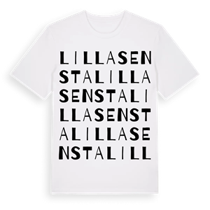 Lilla Sensta ordlek t-shirt – ekologisk bomull t-shirt från Pinshirt