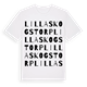 Lilla Skogstorp ordlek t-shirt