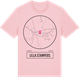 Pink Cotton t-shirt med Lilla Stampers t-shirt