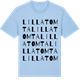 Blue Soul t-shirt med Lilla Tomta ordlek t-shirt