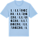 Blue Soul t-shirt med Lillängen ordlek t-shirt