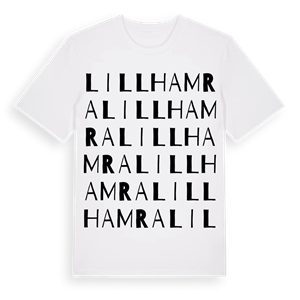 Lillhamra ordlek t-shirt – ekologisk bomull t-shirt från Pinshirt