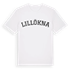 Lillökna böjd t-shirt