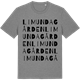 Mid Heather Gray t-shirt med Limundagården ordlek t-shirt