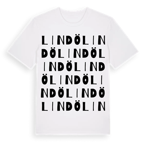 Lindö ordlek t-shirt – ekologisk bomull t-shirt från Pinshirt