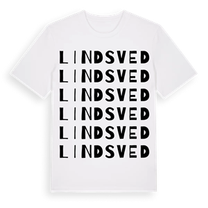 Lindsved ordlek t-shirt – ekologisk bomull t-shirt från Pinshirt