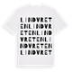 Lindvreten ordlek t-shirt