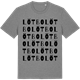 Mid Heather Gray t-shirt med Lötbo ordlek t-shirt