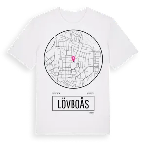 Lövboås t-shirt – ekologisk bomull t-shirt från Pinshirt