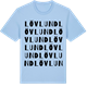 Blue Soul t-shirt med Lövlund ordlek t-shirt
