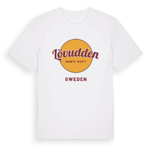 Lövudden cirkel t-shirt – ekologisk bomull t-shirt från Pinshirt