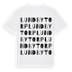 Lundbytorp ordlek t-shirt