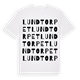 Lundtorpet ordlek t-shirt