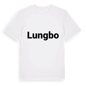Lungbo fetstil t-shirt – ekologisk bomull t-shirt från Pinshirt