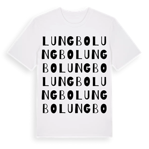 Lungbo ordlek t-shirt – ekologisk bomull t-shirt från Pinshirt