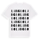 Lungbo ordlek t-shirt