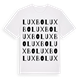 Luxbo ordlek t-shirt