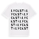 Lycksta ordlek t-shirt