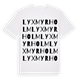 Lyxmyrholm ordlek t-shirt