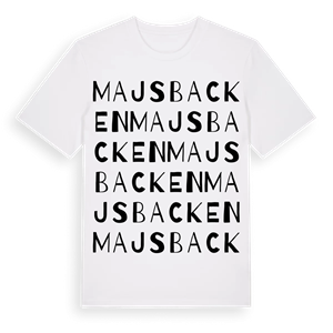 Majsbacken ordlek t-shirt – ekologisk bomull t-shirt från Pinshirt