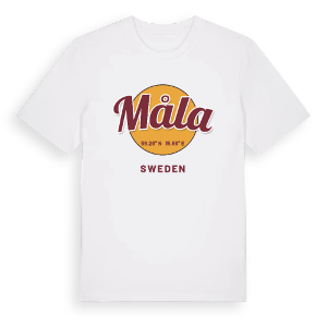 Måla cirkel t-shirt – ekologisk bomull t-shirt från Pinshirt