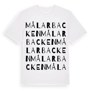 Målarbacken ordlek t-shirt – ekologisk bomull t-shirt från Pinshirt
