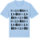 Blue Soul t-shirt med Malmön ordlek t-shirt