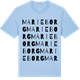 Blue Soul t-shirt med Marieborg ordlek t-shirt
