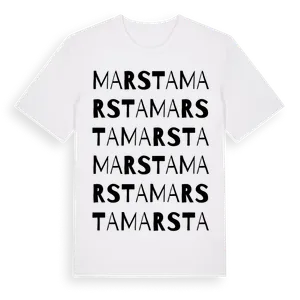 Marsta ordlek t-shirt – ekologisk bomull t-shirt från Pinshirt