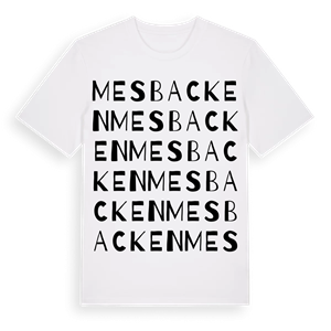Mesbacken ordlek t-shirt – ekologisk bomull t-shirt från Pinshirt