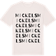 Vintage White t-shirt med Mickels ordlek t-shirt