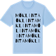 Blue Soul t-shirt med Möklinta ordlek t-shirt