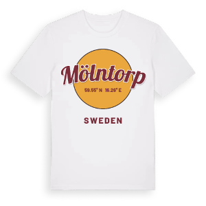 Mölntorp cirkel t-shirt – ekologisk bomull t-shirt från Pinshirt