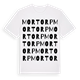 Mortorp ordlek t-shirt