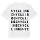 Mycklinge ordlek t-shirt