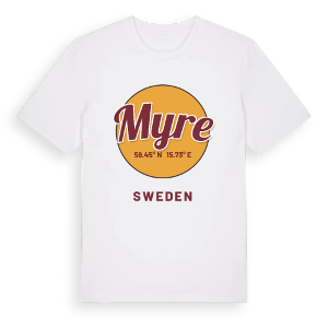 Myre cirkel t-shirt – ekologisk bomull t-shirt från Pinshirt