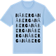 Blue Soul t-shirt med Nåberga ordlek t-shirt