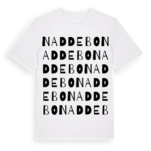 Naddebo ordlek t-shirt – ekologisk bomull t-shirt från Pinshirt