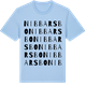 Blue Soul t-shirt med Nibbarsbo ordlek t-shirt