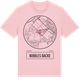 Pink Cotton t-shirt med Nibbles backe t-shirt