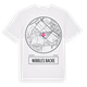 White t-shirt med Nibbles backe t-shirt