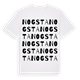 Nogsta ordlek t-shirt