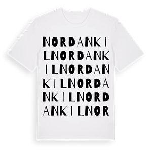 Nordankil ordlek t-shirt – ekologisk bomull t-shirt från Pinshirt