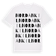 Nordankil ordlek t-shirt
