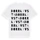 Norr Kivsta ordlek t-shirt