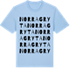 Blue Soul t-shirt med Norra Gryta ordlek t-shirt